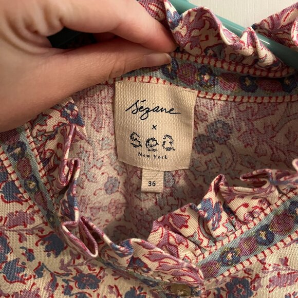 Sezane X Sea New York Gala Blouse - Picture 4 of 4